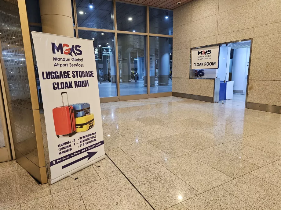 Consigna de equipajes, Terminal 2