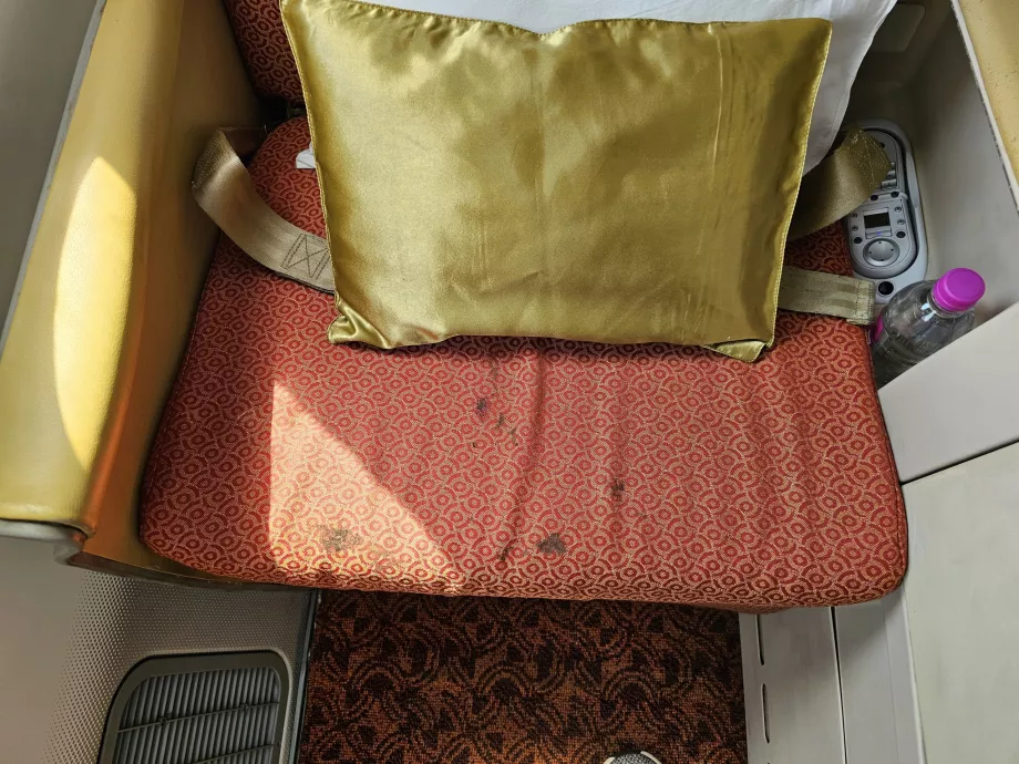 Asiento sucio