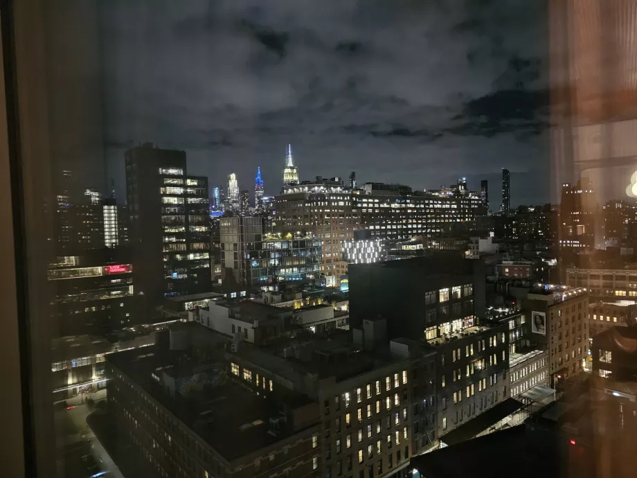 Vista de la habitación del Empire State Building