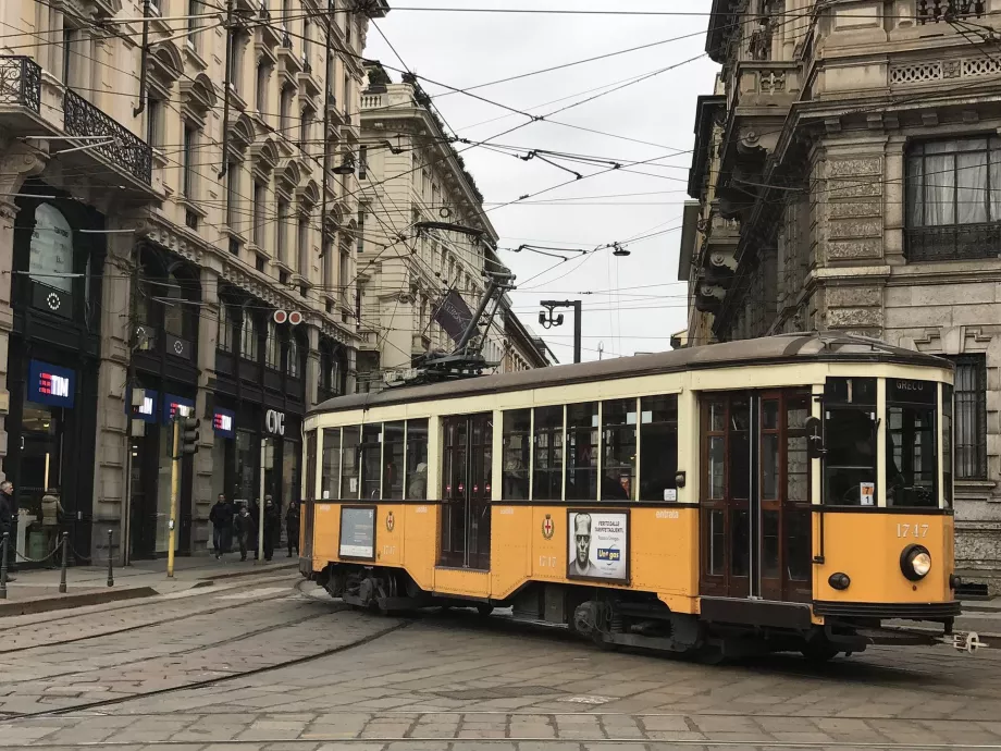 Tranvía histórico de Milán