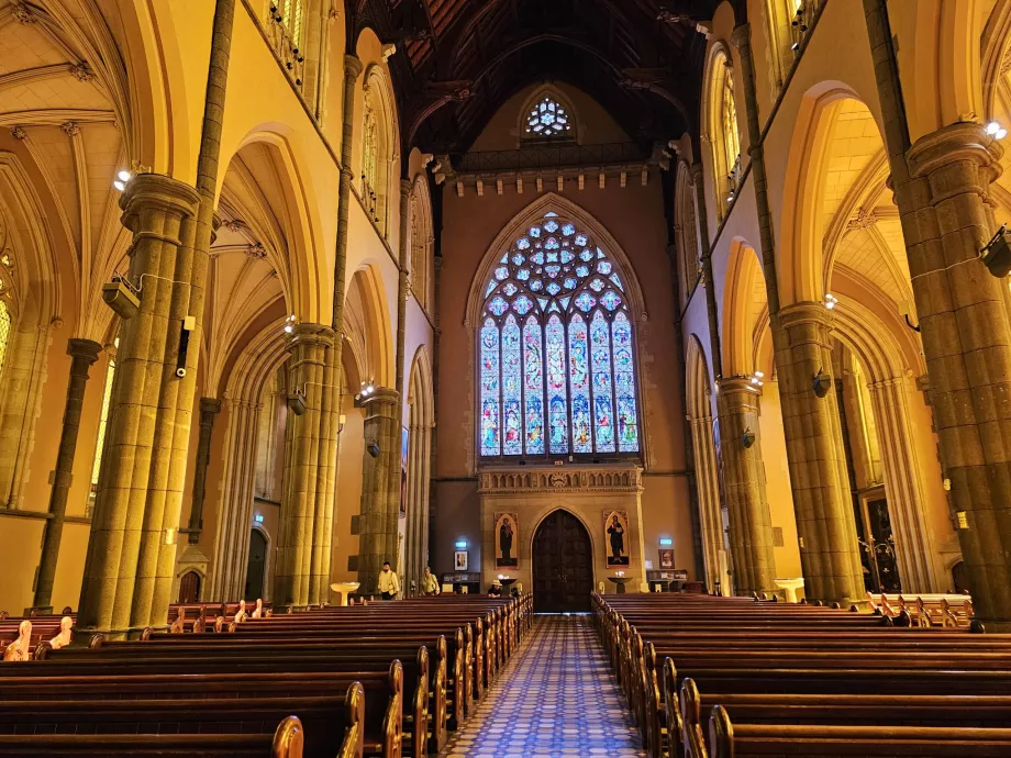 Interior de la catedral de San Patricio