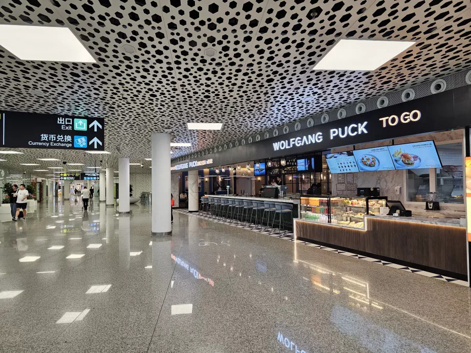 Restaurante en la Terminal Internacional