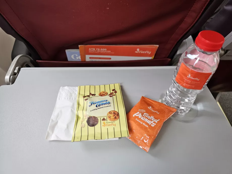 Refrescos gratuitos a bordo