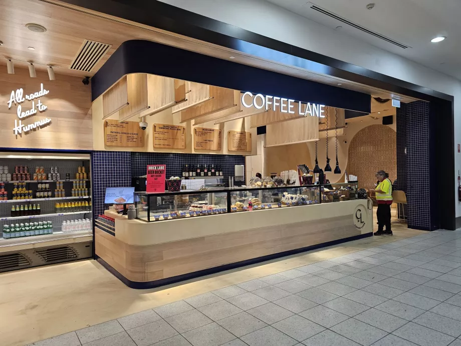 Cafetería, zona pública, Terminal 2