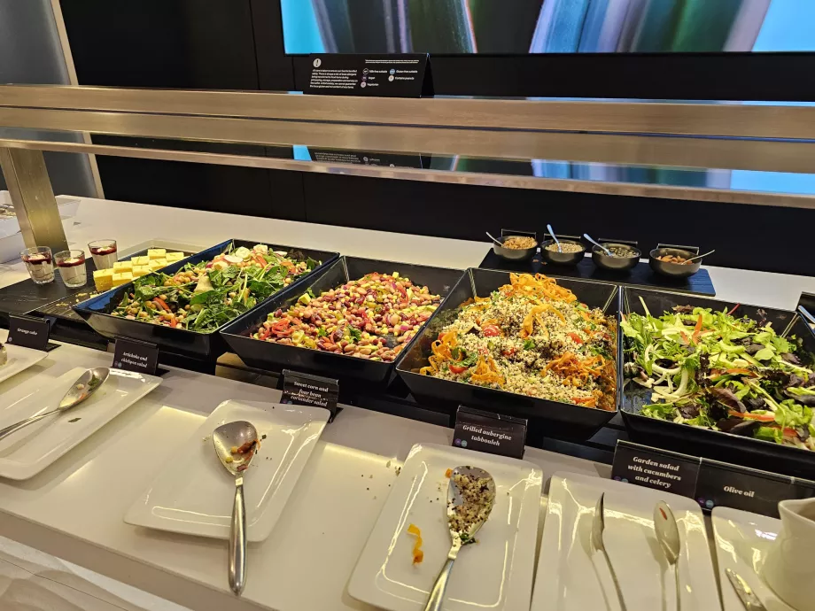 ANZ Lounge, bar de ensaladas