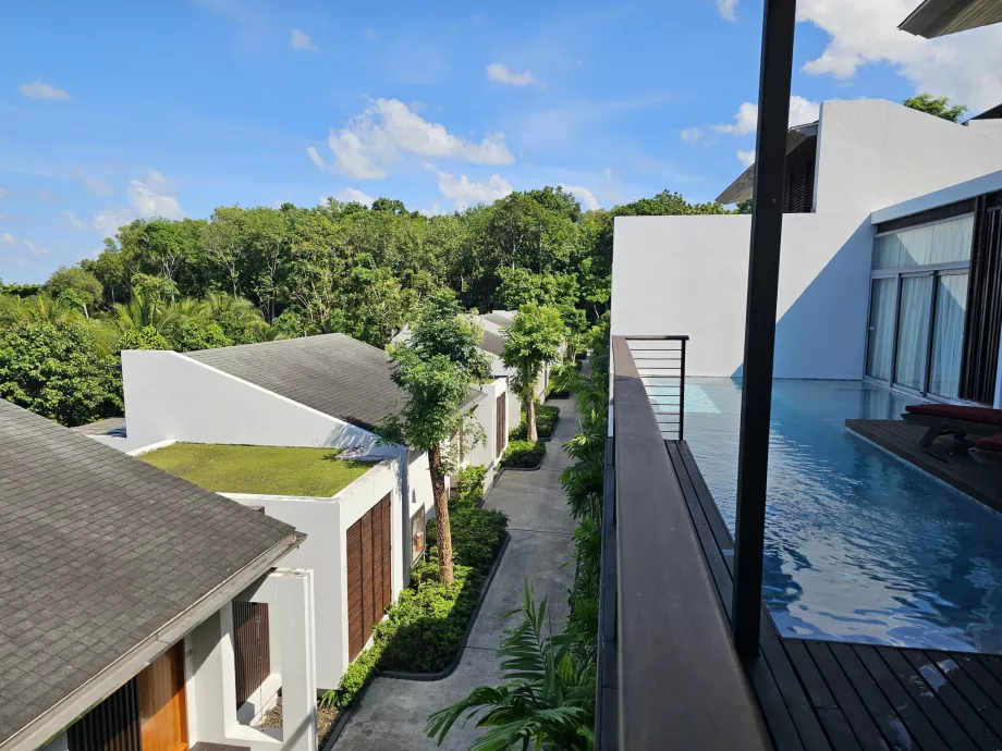 Vista desde nuestra villa